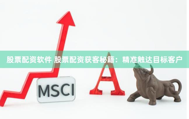 股票配资软件 股票配资获客秘籍：精准触达目标客户